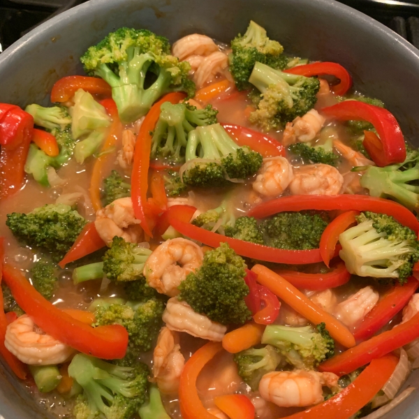 Easy Shrimp Stir-Fry