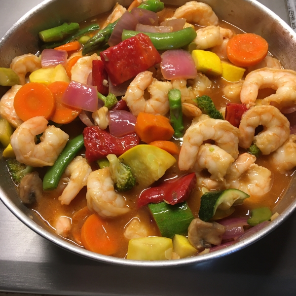 Easy Shrimp Stir-Fry