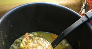 New Mexico Green Chile Brisket Stew