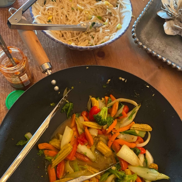 Stir Fried Wok Vegetables