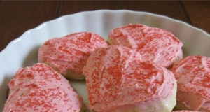 Pink Icing Cookies