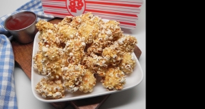 Air Fryer Popcorn-Crusted Popcorn Chicken