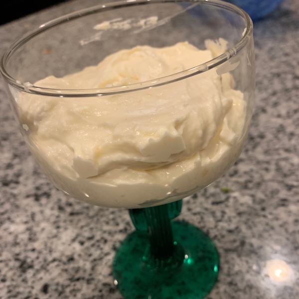 Lemon Mousse with Berries