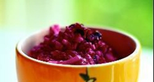 Russian Beet Salad with Sour Cream