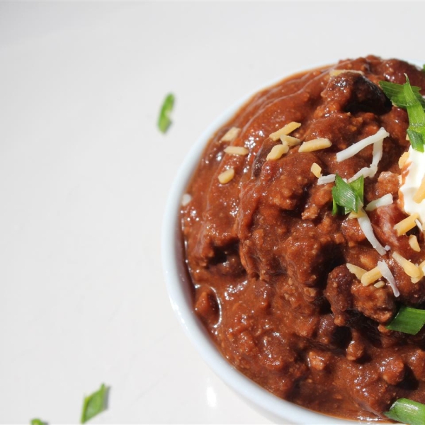 Lamb Black Bean Chili