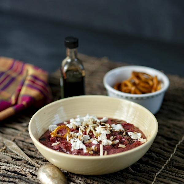 Roasted Beet and Goat Cheese Dip