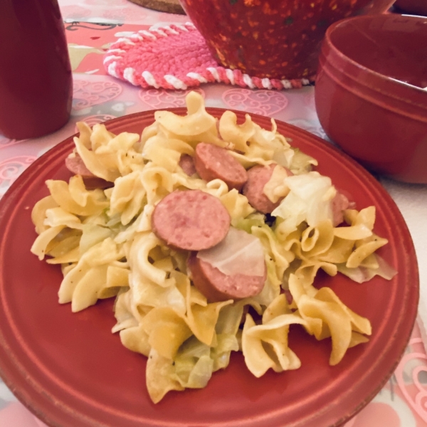 Instant Pot® Haluski with Kielbasa