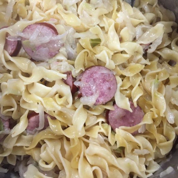 Instant Pot® Haluski with Kielbasa