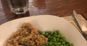 Mushroom Chicken Barley Risotto