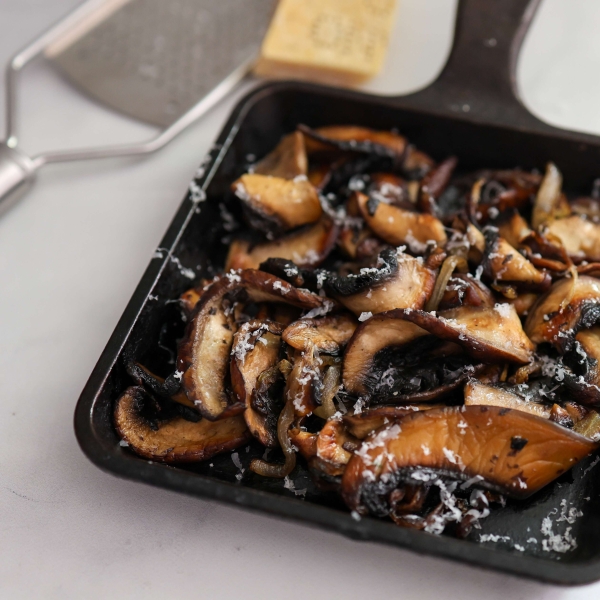 Easy Portobello Mushroom Saute