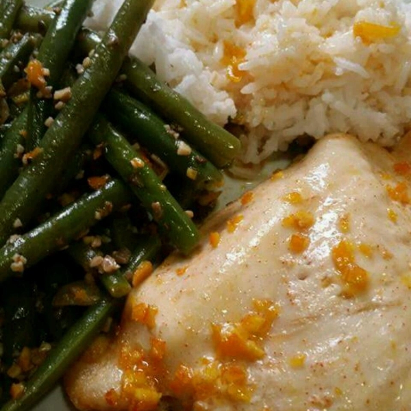 Baked Orange-Glazed Chicken