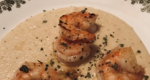 Garlic Shrimp and Cheesy Grits
