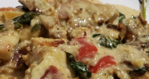 Spinach and Bacon Chicken