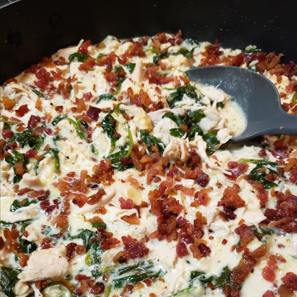 Spinach and Bacon Chicken