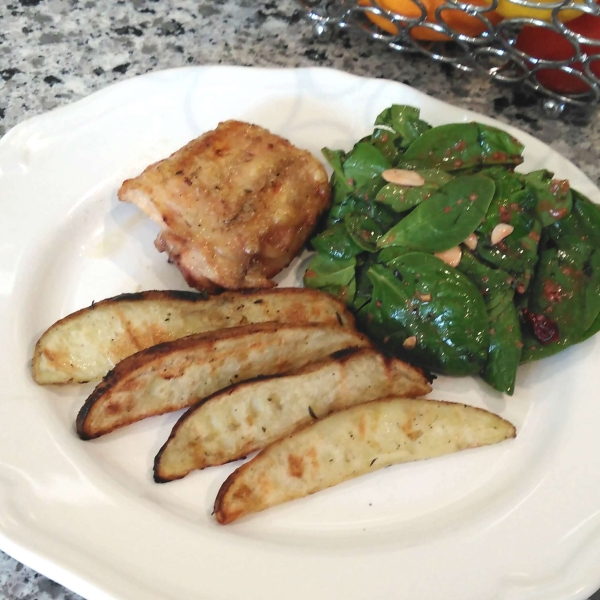 Grilled Potato Wedges