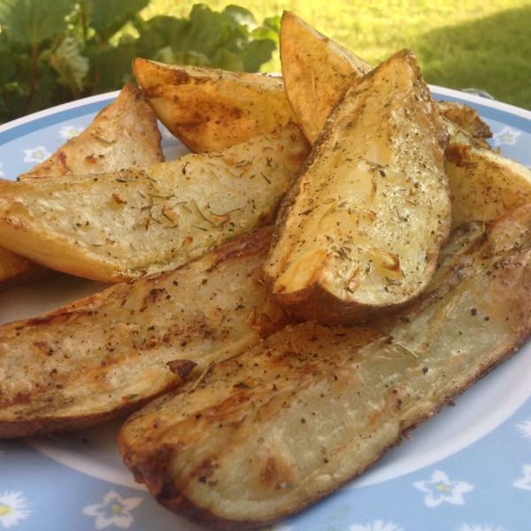 Grilled Potato Wedges
