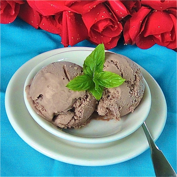 Chocolate Syrup Ice Cream