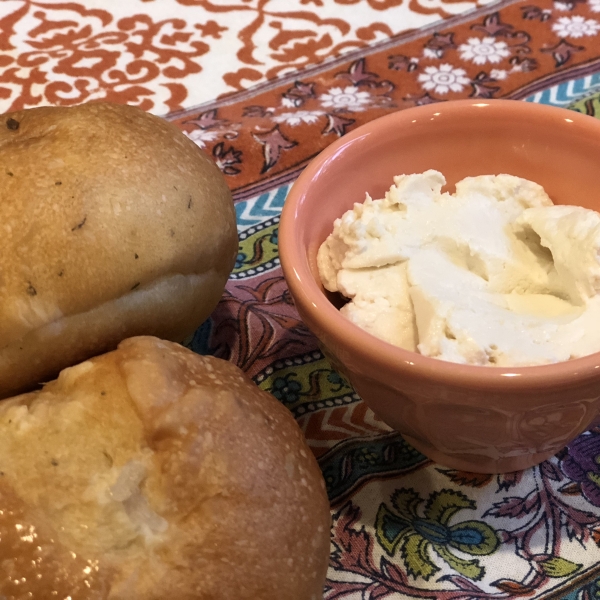 Vegan Homemade Plain Cream Cheese