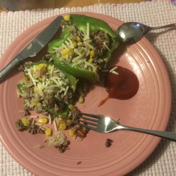 Easy Santa Fe Style Stuffed Peppers