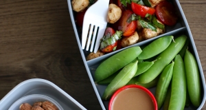 Bento Box Turkey Roll-Ups with Caprese Salad