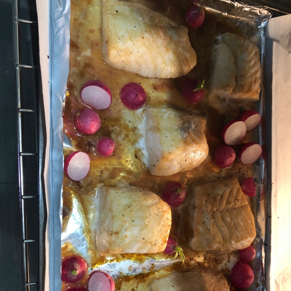 Tangy Glazed Black Cod