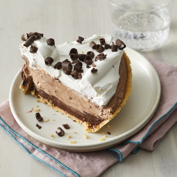 Krissy's Easy Chocolate Triple Layer Pie