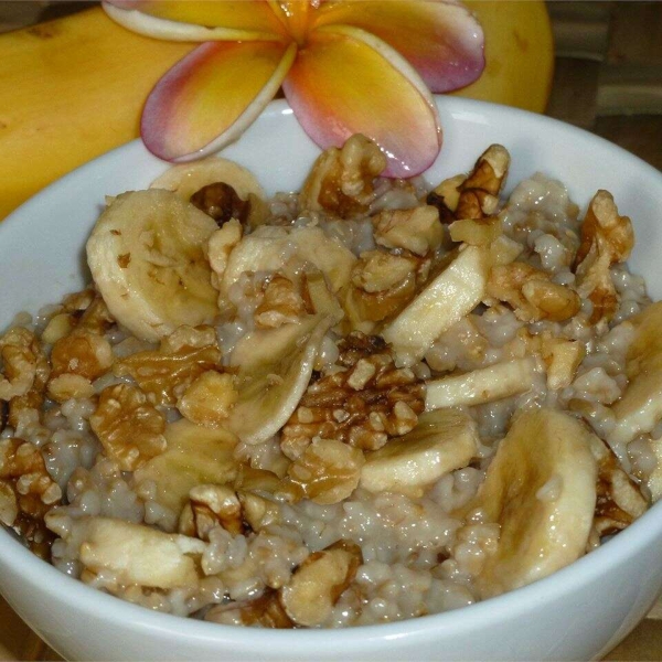 Banana Nut Oatmeal