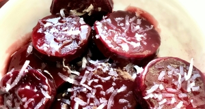 Slow Cooker Candied Purple Yams