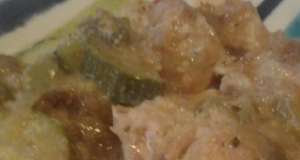 Slow Cooker Chicken and Stuffing Casserole