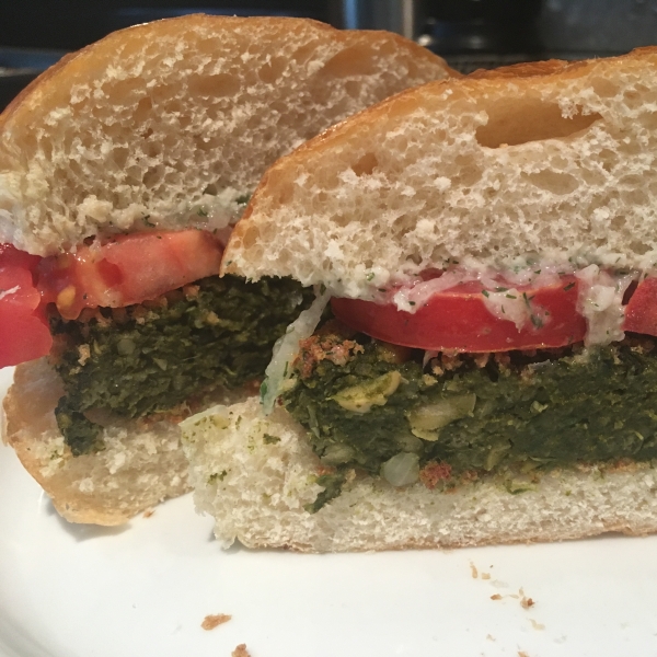Falafel Burgers