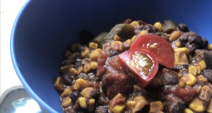 Vegan Chili with Okra