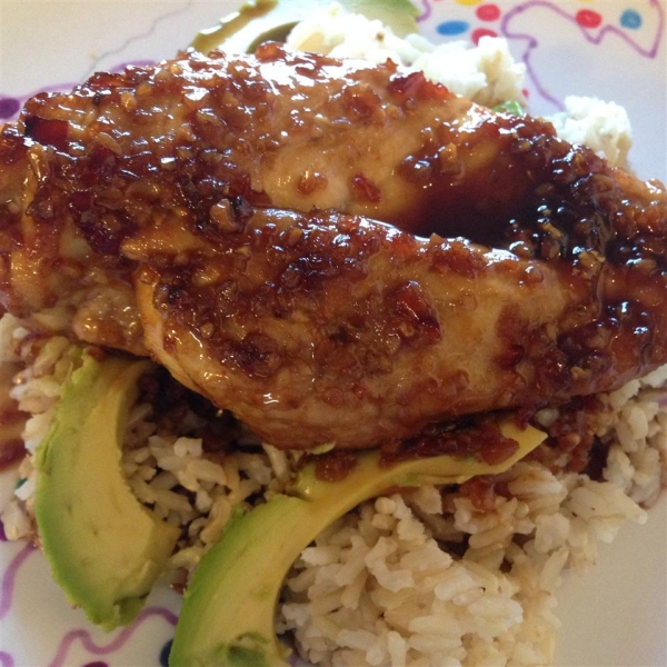 Raspberry-Glazed Rosemary Chicken