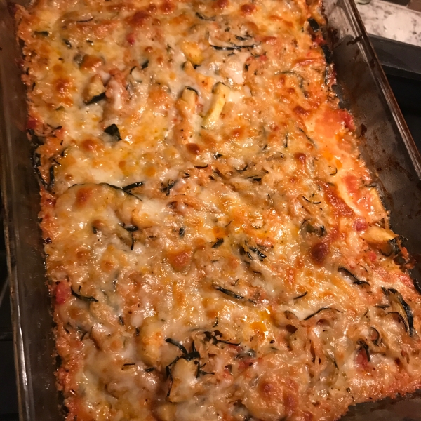 Zucchini Noodle Casserole