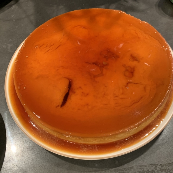 Flan de Queso (Cream Cheese Flan)