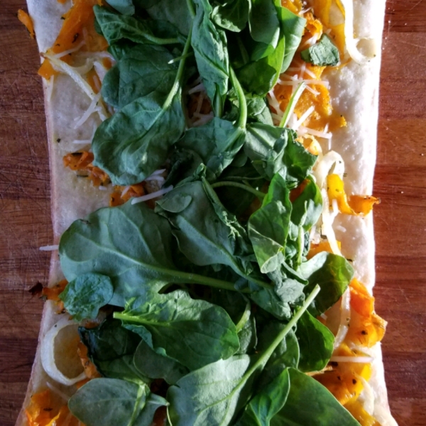 Butternut Squash Pizzas with Rosemary