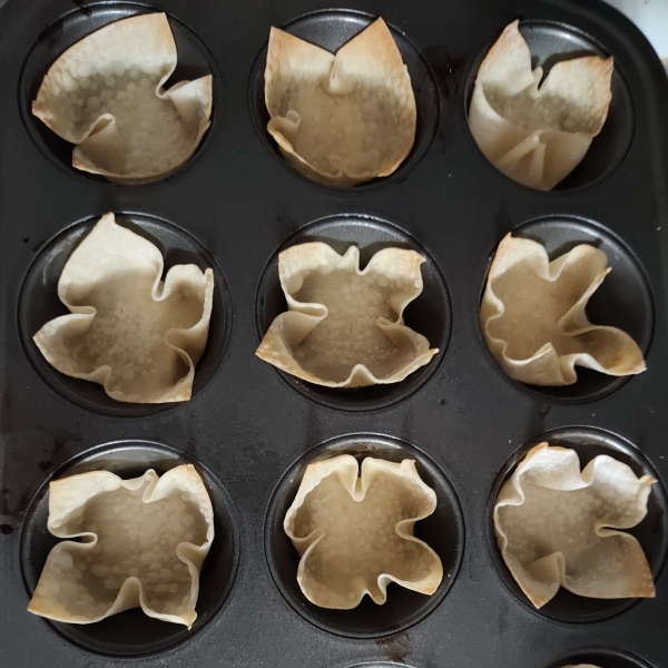 Chicken Wonton Tacos