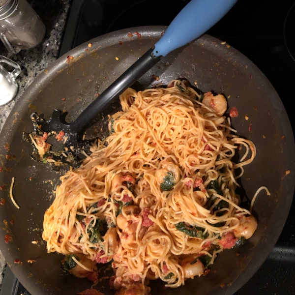 Shrimp and Pasta Formaggio