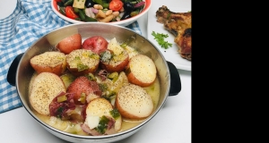 New Potatoes in Butter Sauce