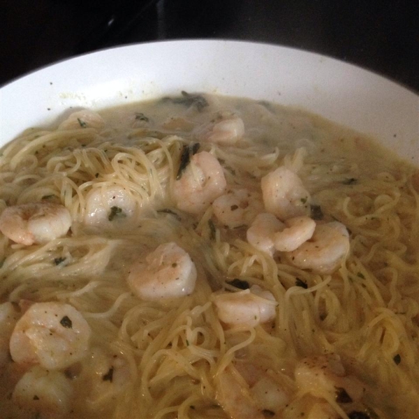 Lemon and Cilantro Shrimp