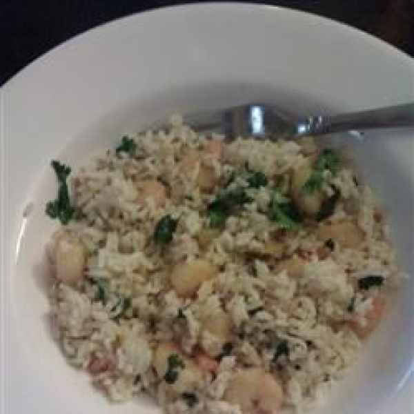 Lemon and Cilantro Shrimp
