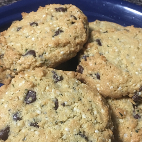 Gluten-Free Chocolate Chip Hemp Seed Cookies