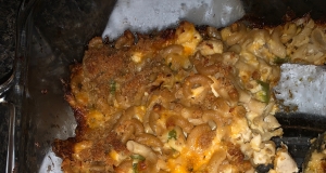 Easy Mac and Cheese Veggie Chicken Casserole from Country Crock®