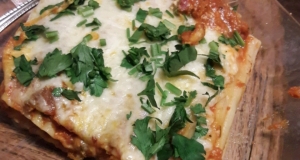Ricotta and Margherita® Salami Manicotti