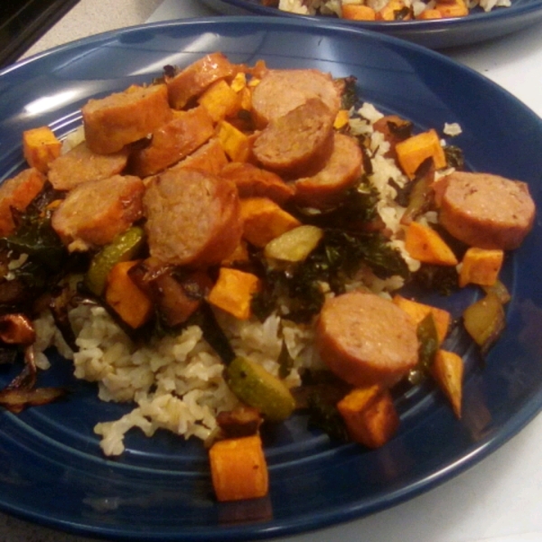 Sauteed Kale with Apples