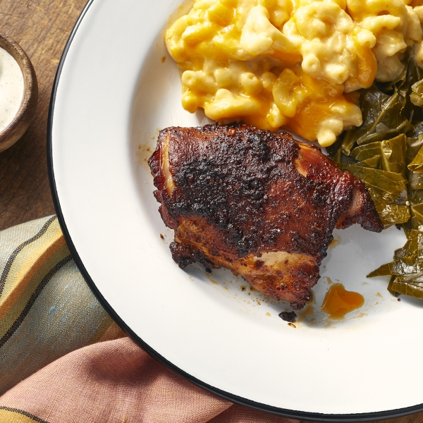 Spicy Smoked Chicken Thighs