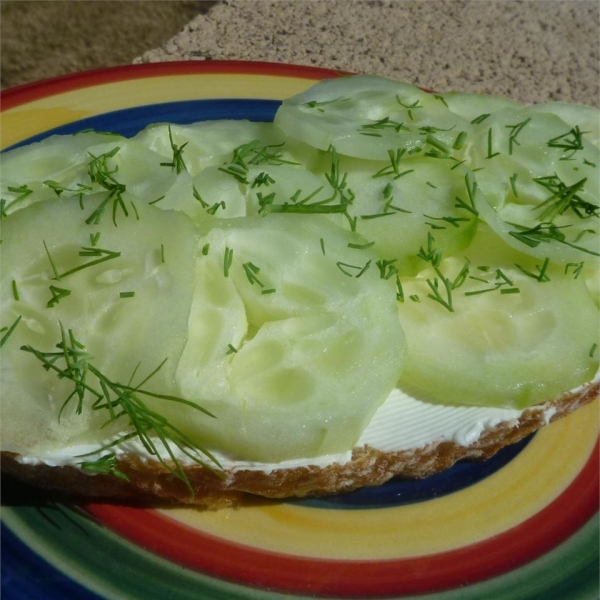 Summer Time Cucumber Sandwiches