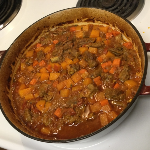 Lamb Stew with Butternut Squash