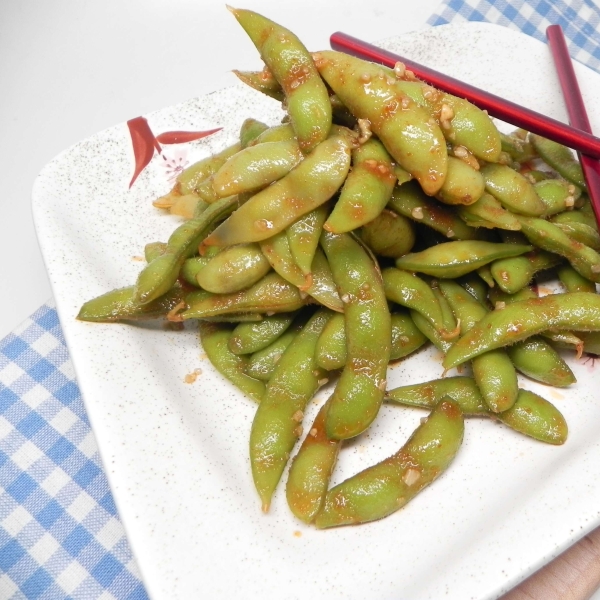 Instant Pot® Spicy Edamame