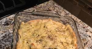 Ham and Cheese Slab Pie