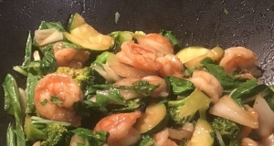 Teriyaki Shrimp and Vegetable Stir-Fry